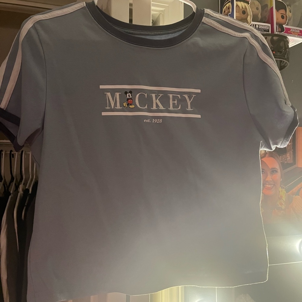 Blue Mickey Mouse T-Shirt